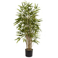 3.5' Twiggy Bamboo Tree x 13 w/504 Lvs by Nearly Natural