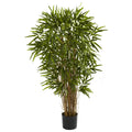 4' Twiggy Bamboo Tree x 17 w/1152 Lvs by Nearly Natural
