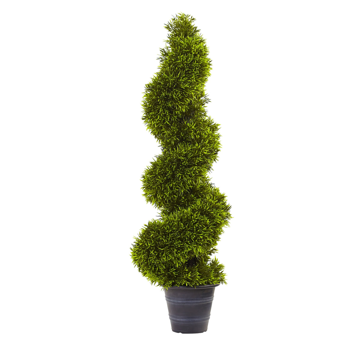 3' Grass Spiral Topiary by Nearly Natural