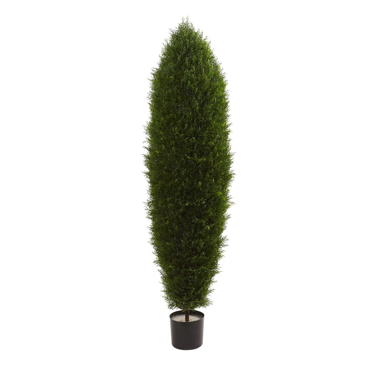 5' Cypress Tree w/1650 Lvs UV Resistant (Indoor/Outdoor) by Nearly Natural