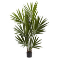4' Kentia Palm Tree x 6 w/104 Lvs by Nearly Natural