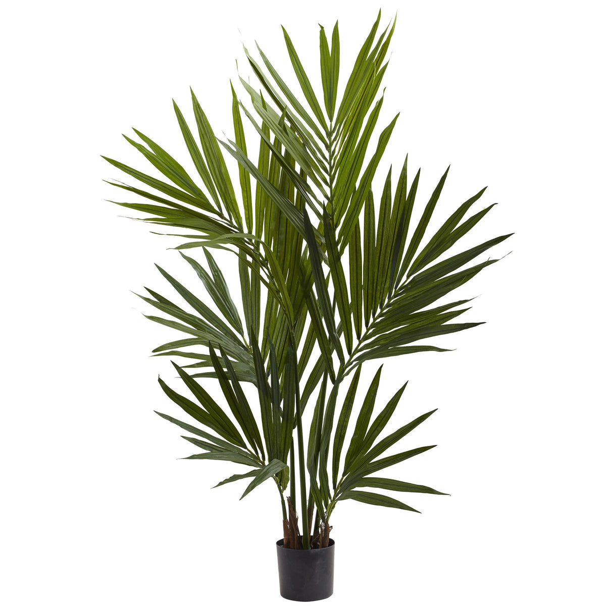 4' Kentia Palm Tree x 6 w/104 Lvs by Nearly Natural