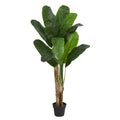 4' Double Stalk Banana Artificial Tree by Nearly Natural