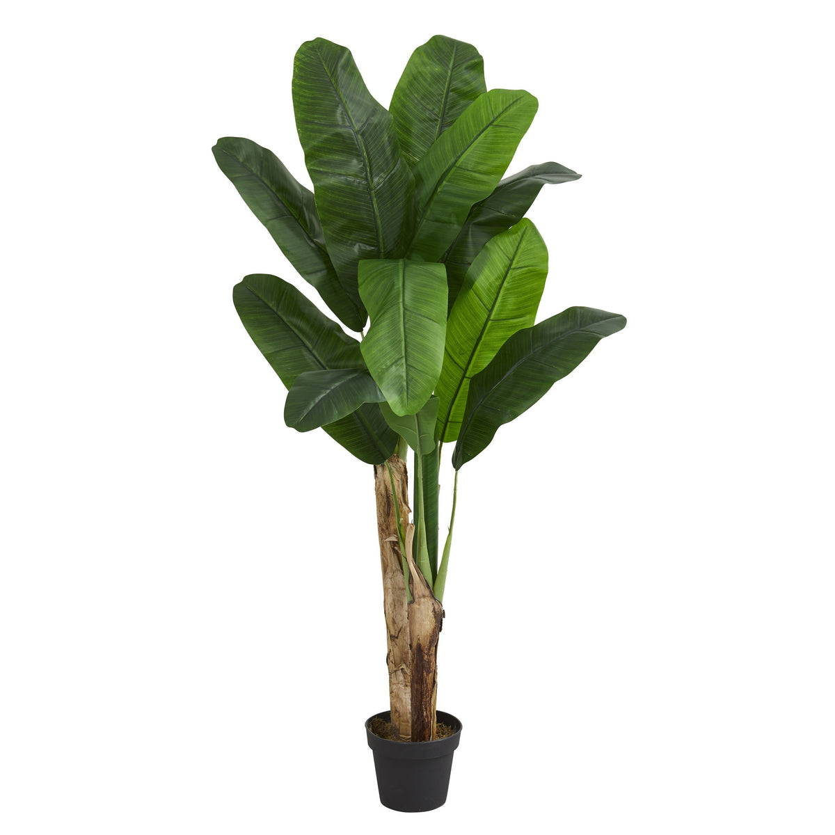 4' Double Stalk Banana Artificial Tree by Nearly Natural