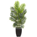 5.5' Paradise Palm Artificial Tree in Square Planter by Nearly Natural