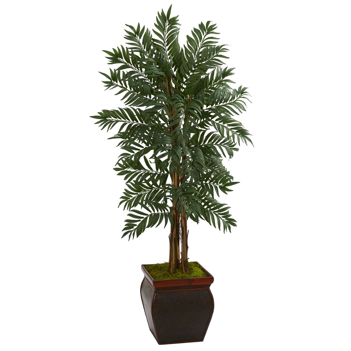 Parlor Palm Artificial Tree in Decorative Planter by Nearly Natural