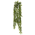 43" Mini Bamboo Hanging Bush (Set of 2) by Nearly Natural