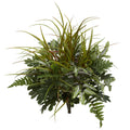 28" Mix Greens Artificial Plant (Set of 2) by Nearly Natural