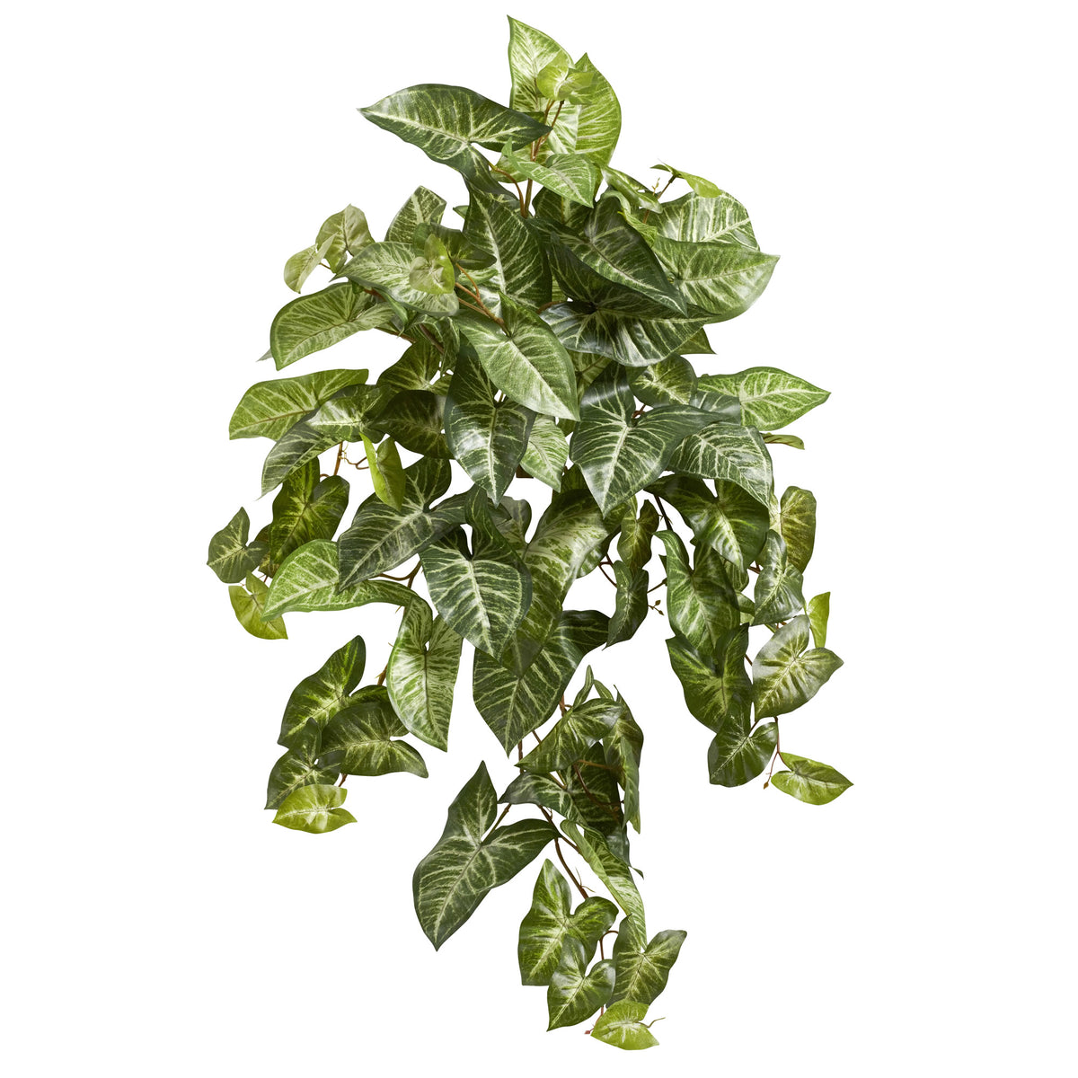 34" Nepthytis Hanging Artificial Plant (Set of 3) by Nearly Natural