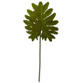 31" Selloum Philo Single Leaf Stem (Set of 12) by Nearly Natural