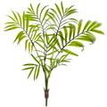 15" Mini Areca Palm Bush (Set of 8) by Nearly Natural