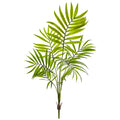 19" Mini Areca Palm Bush (Set of 6) by Nearly Natural