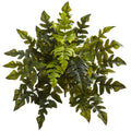24" Holly Fern Artificial Plant (Set of 2) by Nearly Natural