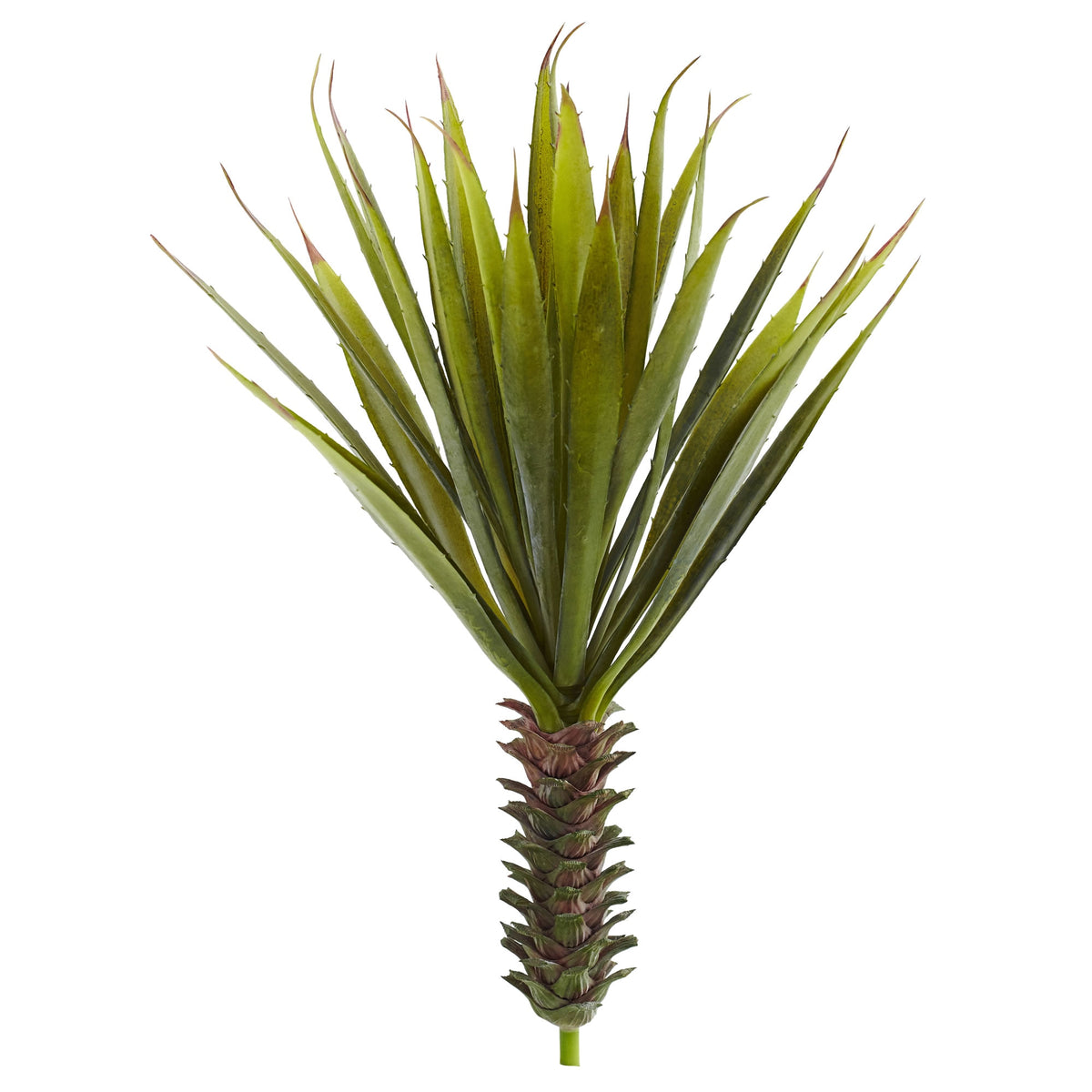 18" Spiky Agave Plant (Set of 2) by Nearly Natural