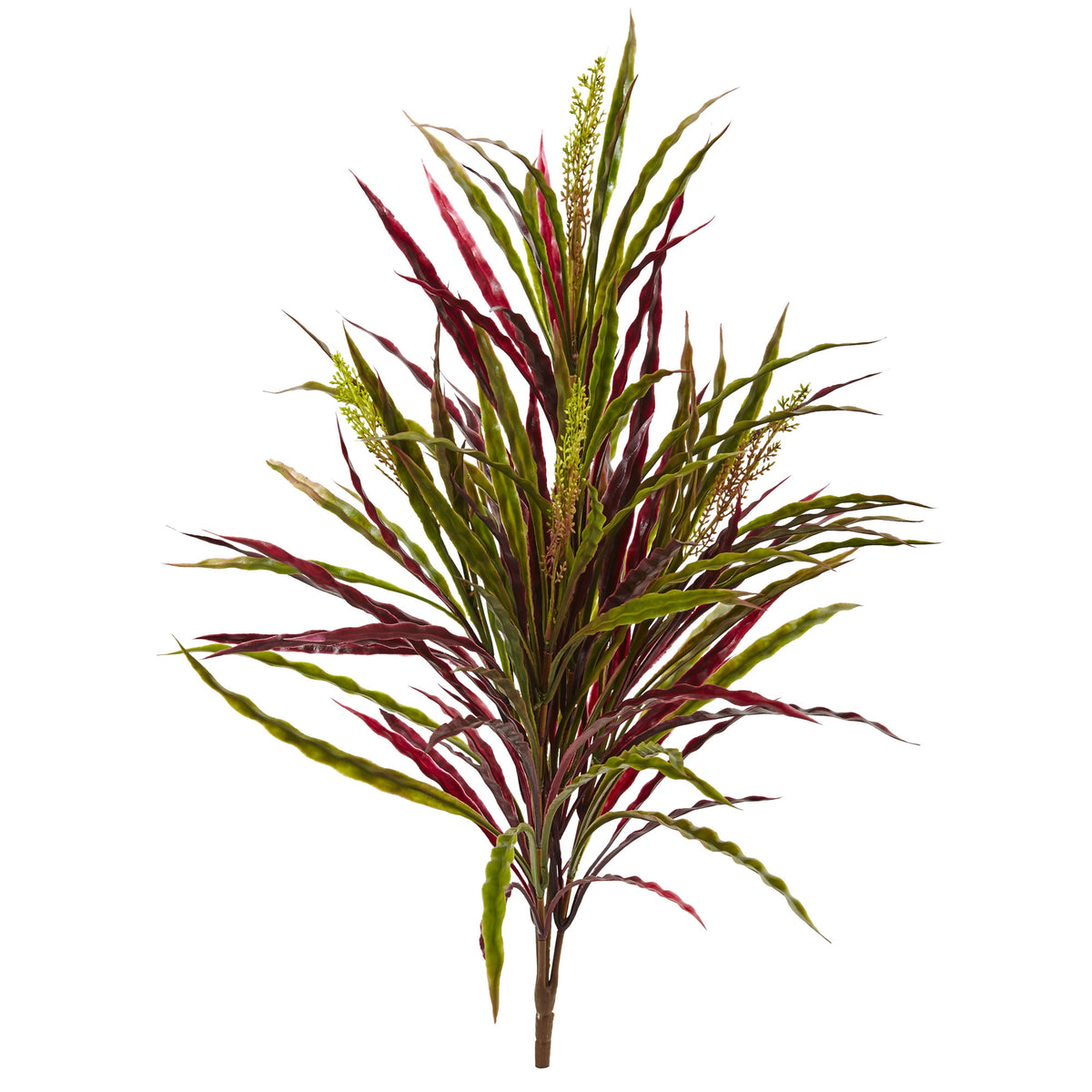 28" Fall Vanilla Grass Artificial Plant (Set of 3) by Nearly Natural