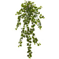 36" Curly Ivy Artificial Hanging Plant (Set of 3) by Nearly Natural