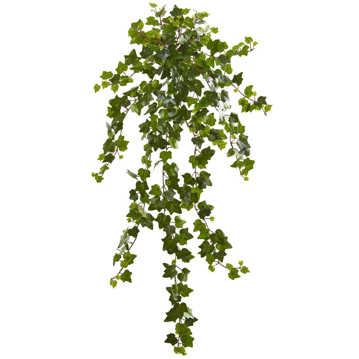 36" Curly Ivy Artificial Hanging Plant (Set of 3) by Nearly Natural