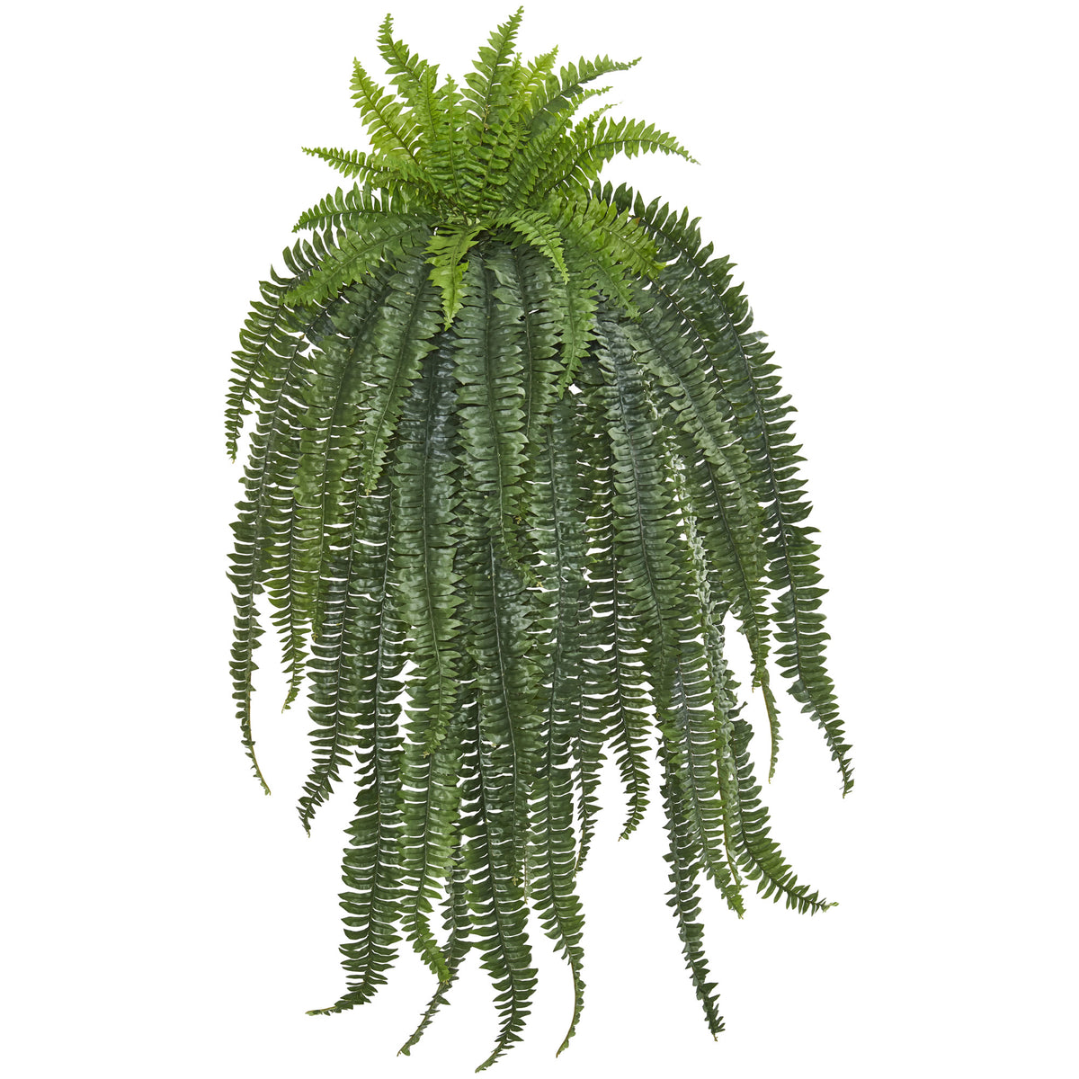 58" Boston Fern Artificial Hanging Plant by Nearly Natural