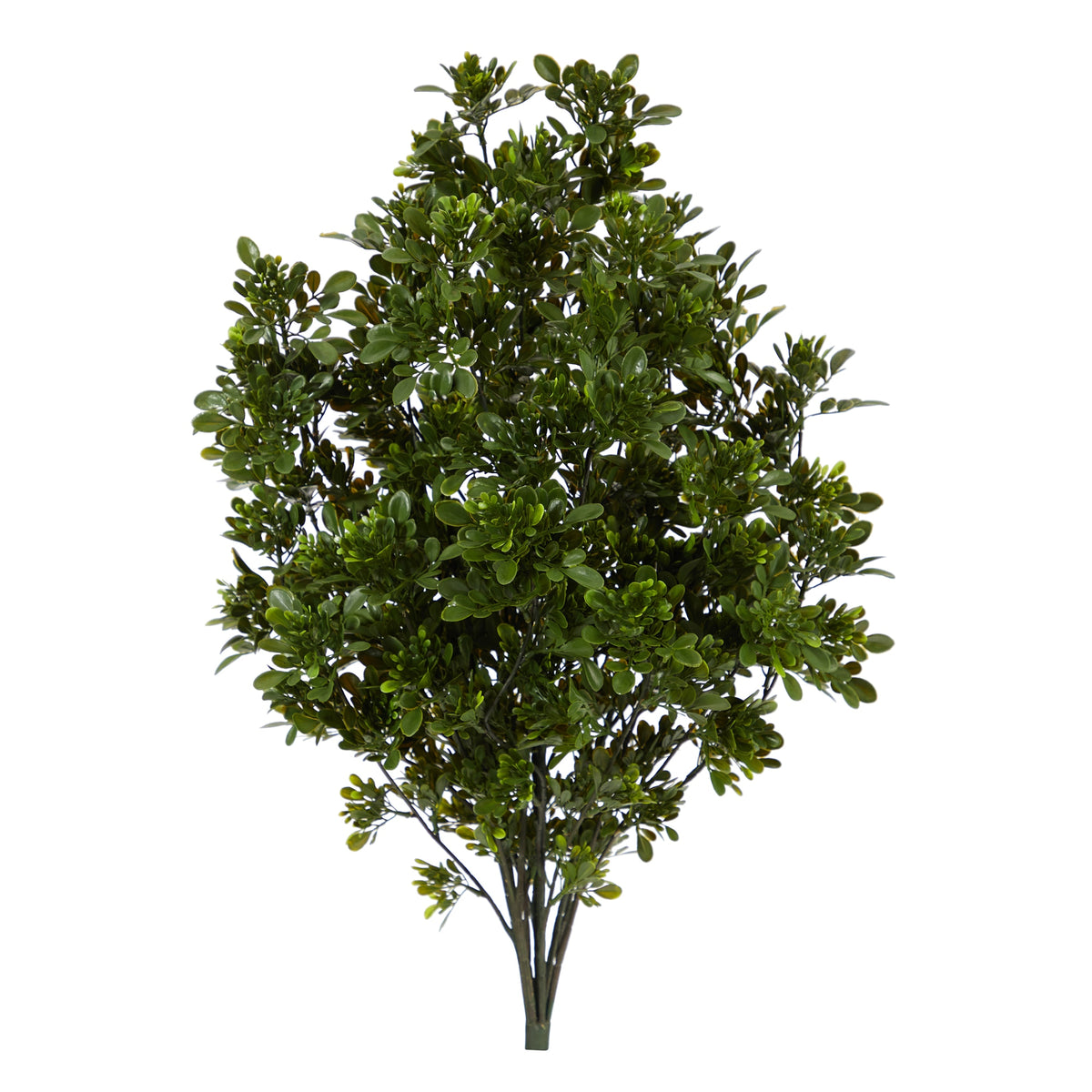 2.5' Tea Leaf Bush Plant UV Resistant (Indoor/Outdoor) by Nearly Natural