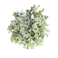 8" Frosted Eucalyptus Decorative Artificial Ball (Set of 3) by Nearly Natural