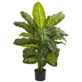 42" Dieffenbachia Artificial Plant (Real Touch) by Nearly Natural