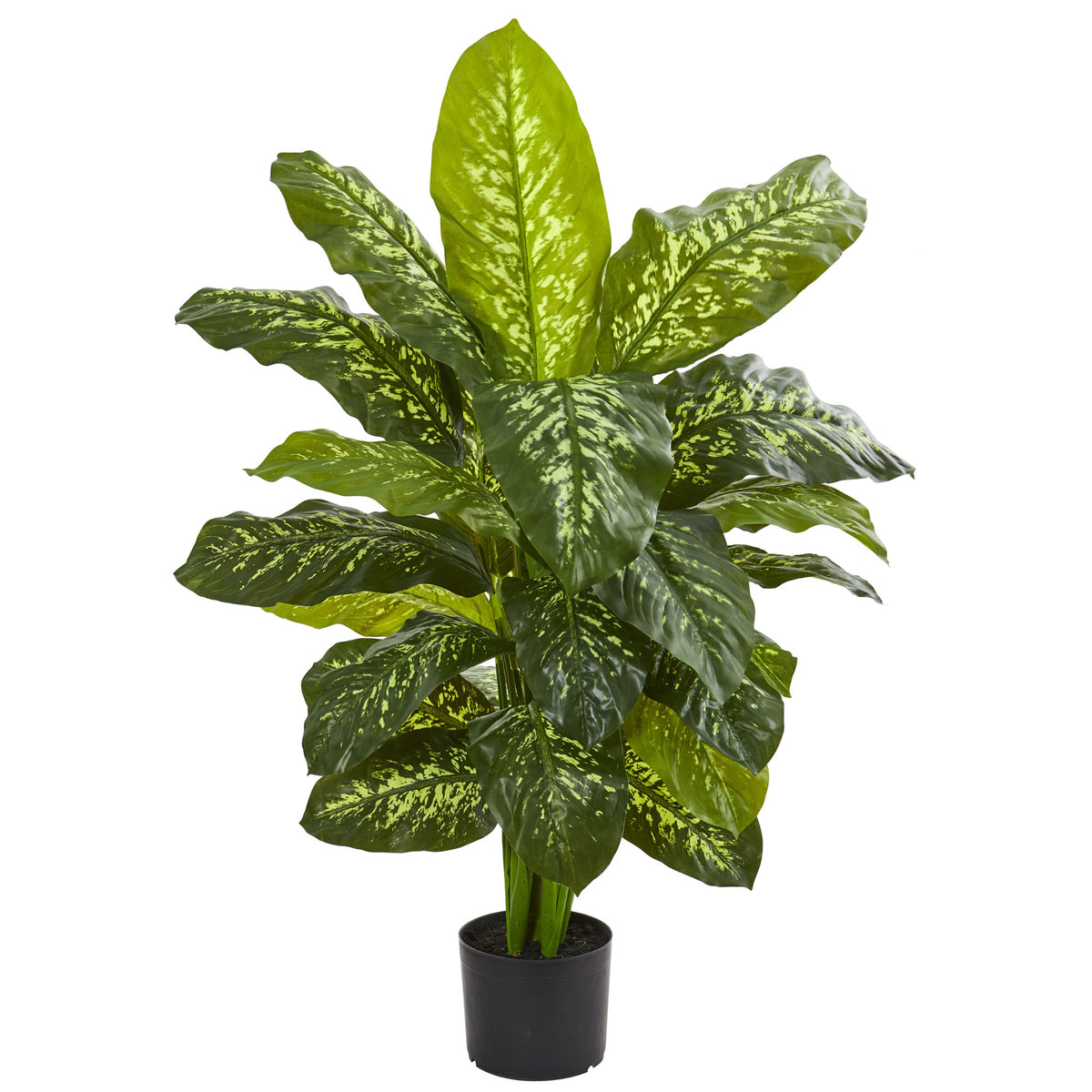 42" Dieffenbachia Artificial Plant (Real Touch) by Nearly Natural