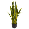 26" Sansevieria Artificial Plant by Nearly Natural