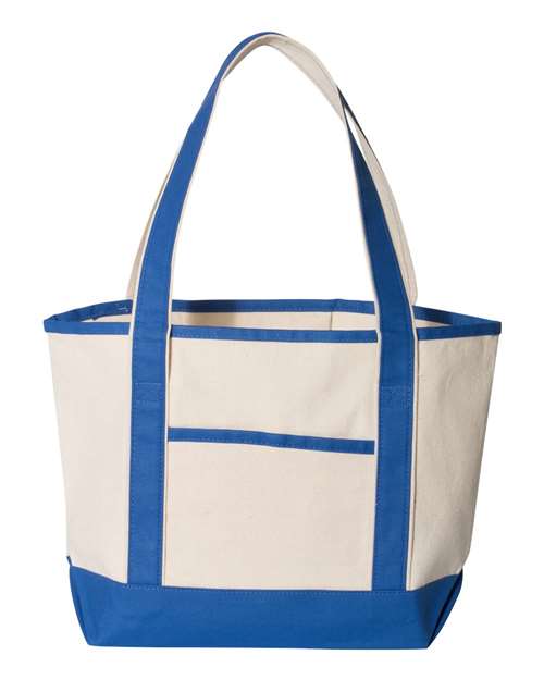 Q-Tees 45495 in Natural/ Royal