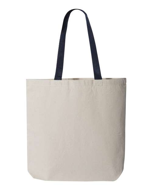 Q-Tees 45895 en natural/Azul marino (Natural/ Navy)
