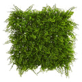 20" x 20" Mediterranean Fern Panel UV Resit (Indoor/Outdoor) by Nearly Natural