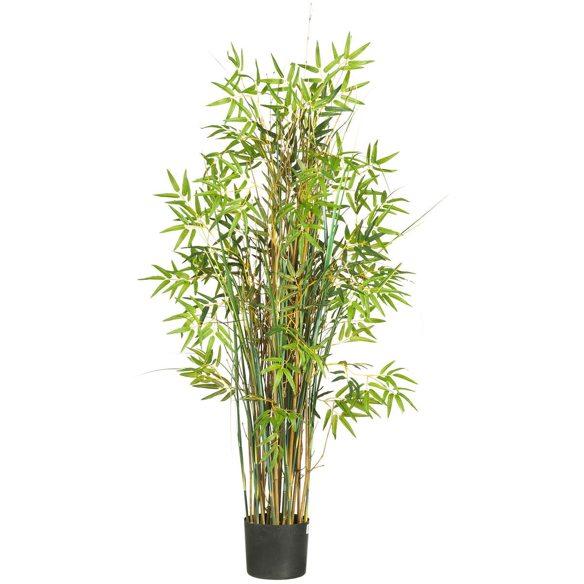 5' Grass Plant Bamboo by Nearly Natural in Green