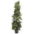 63" Pothos Climbing Silk Plant by Nearly Natural in NA