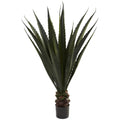 52" Giant Agave Plant w/17 Lvs by Nearly Natural