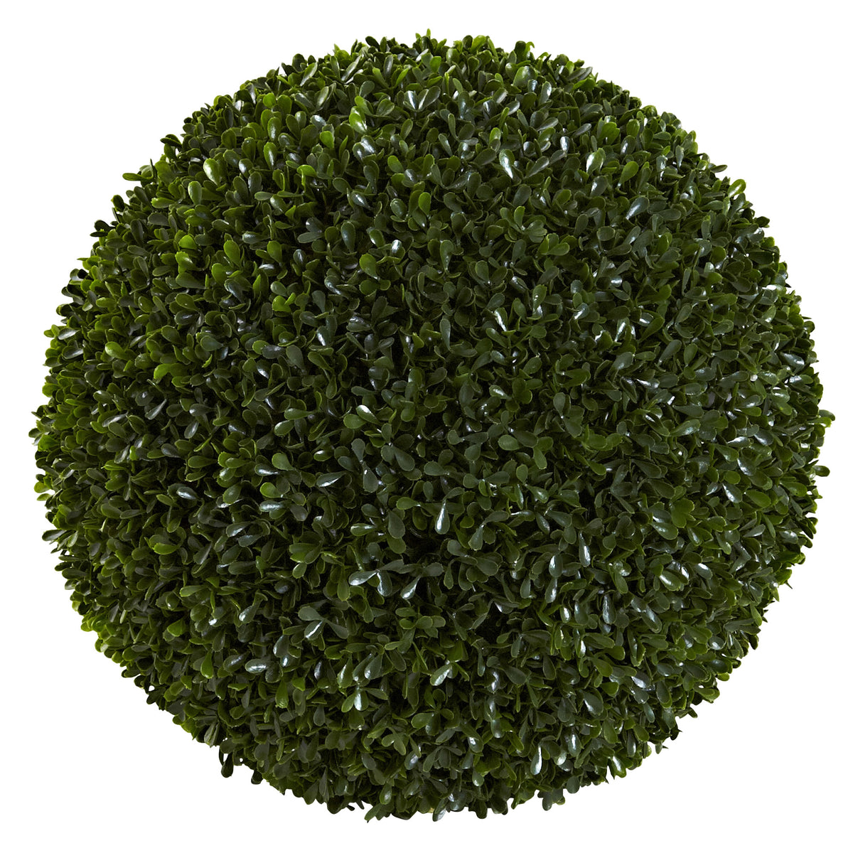 14" Boxwood Ball w/1202 Lvs by Nearly Natural
