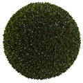 19" Boxwood Ball w/1988 Lvs (Indoor/Outdoor) by Nearly Natural