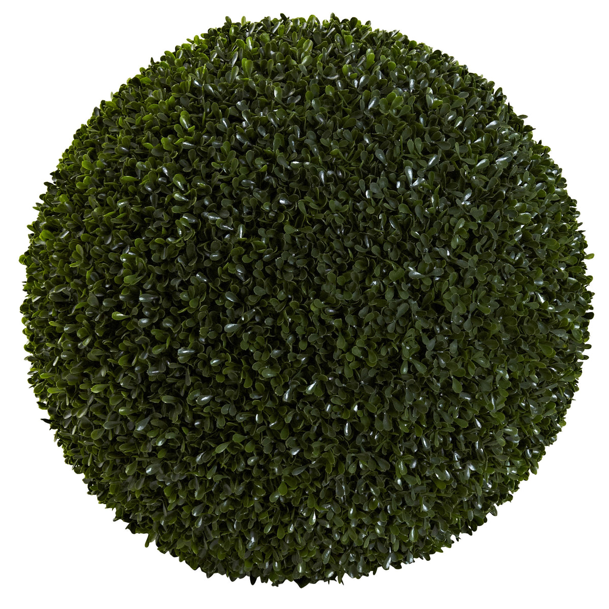 19" Boxwood Ball w/1988 Lvs (Indoor/Outdoor) by Nearly Natural