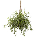 20" Spider Plant Hanging Basket by Nearly Natural
