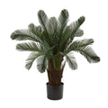 2' Cycas Tree UV Resistant (Indoor/Outdoor) by Nearly Natural