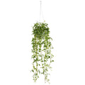 34" Tradescantia Hanging Basket by Nearly Natural