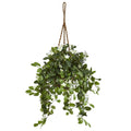 44" Stephanotis in Hanging Basket by Nearly Natural