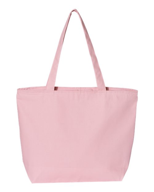 Q-Tees 17595 in Light Pink