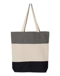 Q-Tees 49095 en negro/Natural/Gris claro (Black/ Natural/ Light Grey)