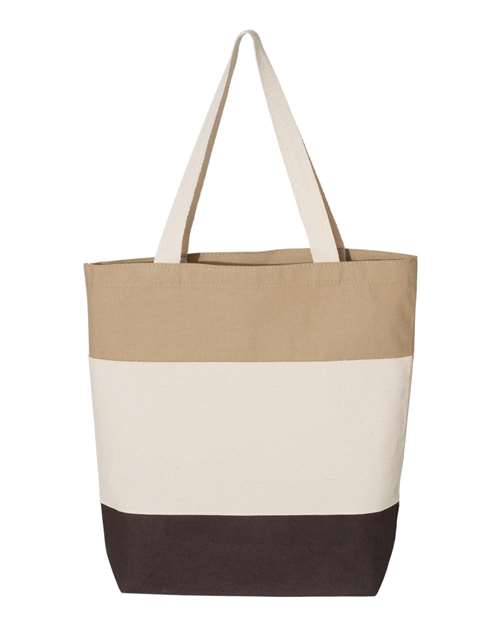 Q-Tees 49095 en Chocolate/Natural/Caqui (Chocolate/ Natural/ Khaki)