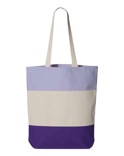 Q-Tees 49095 en morado/Natural/Lavanda (Purple/ Natural/ Lavender)