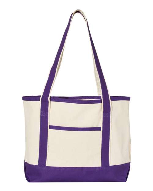 Q-Tees 45495 in Natural/ Purple