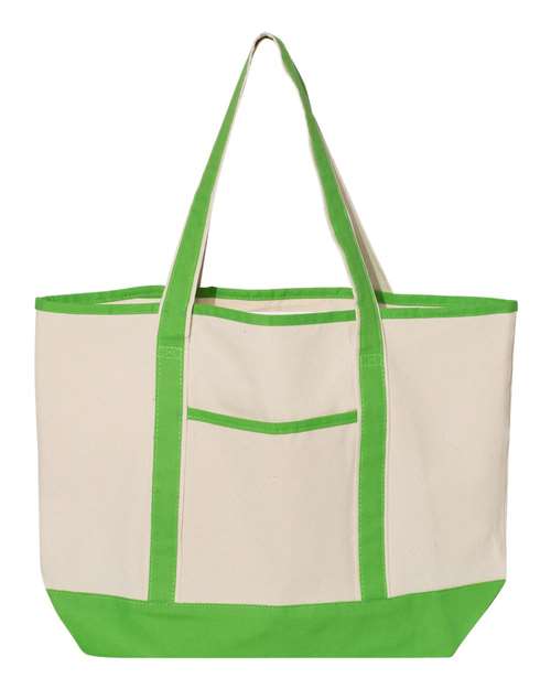 Q-Tees 45695 in Natural/ Lime