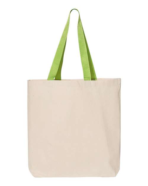 Q-Tees 45895 in Natural/ Lime