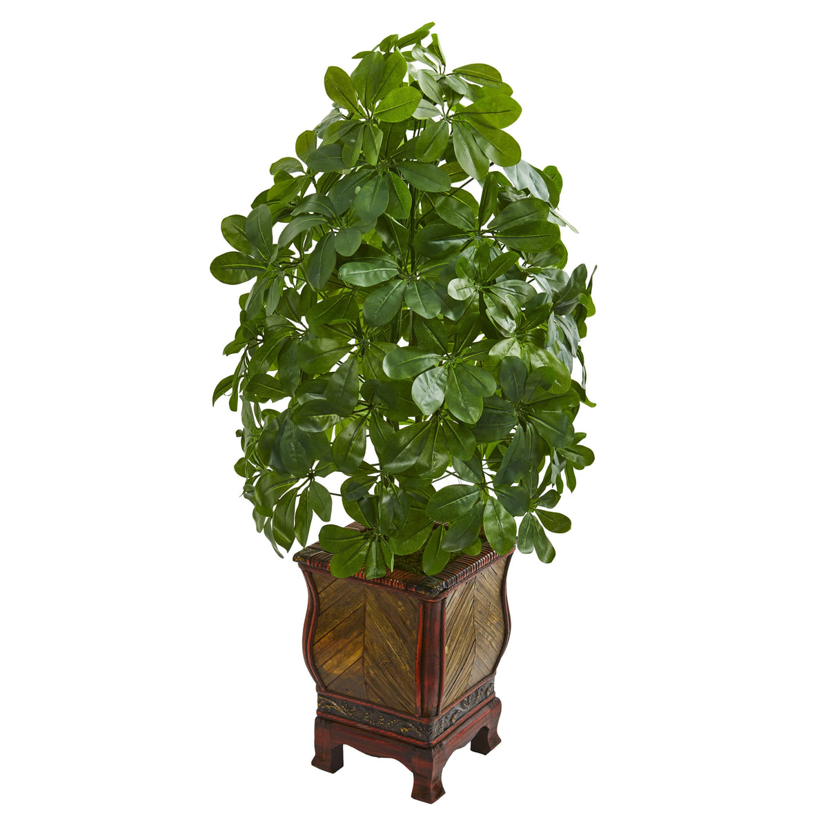 3' Schefflera Artificial Plant in Decorative Planter by Nearly Natural