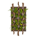 41" x 19" Mixed Succulent Artificial Living Wall by Nearly Natural