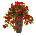 26" Bougainvillea Plant UV Resistant (Indoor/Outdoor) by Nearly Natural